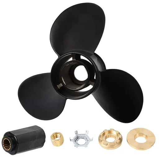 UBCBW45SSH ２つ Best 13.25 x 17 Aluminum Outboard Propeller Fit Mercury Mariner 60